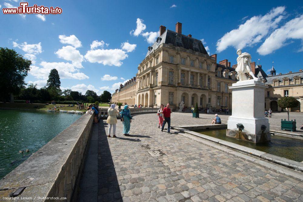 Immagine Il castello di Fontainebleau, Francia: si trova a sud est di Parigi. E' una delle dimore dei sovrani francesi da Francesco I° a Napoleone III° - © Lenush / Shutterstock.com