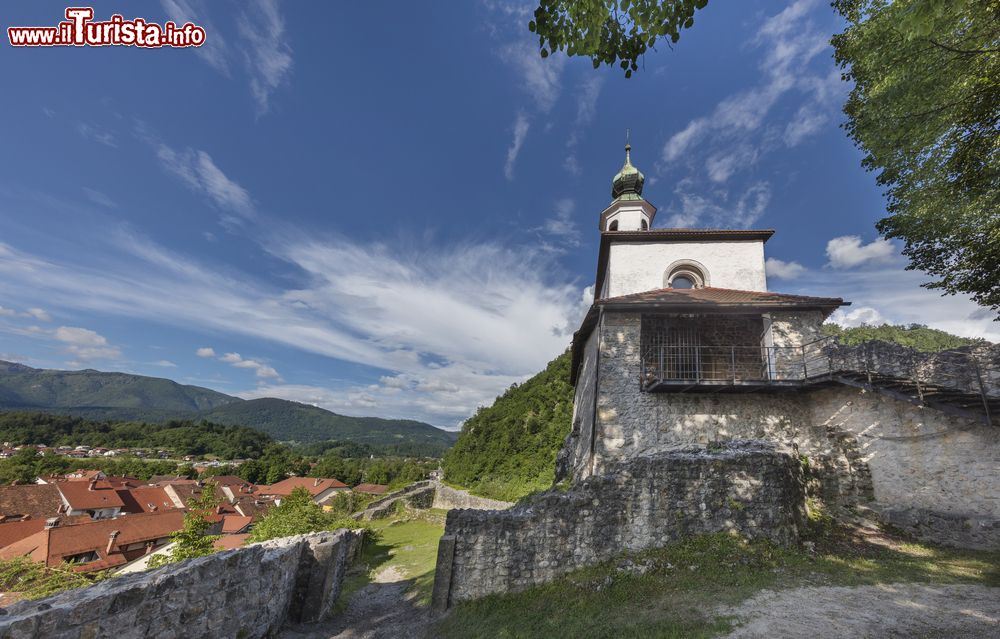 Immagine Il Castello di Mali grad e le mura di Kamnik in Slovenia