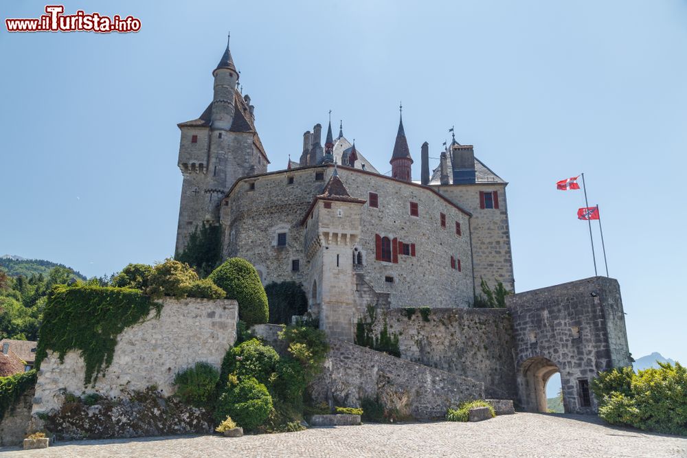 Immagine Il Castello di Menthon-Saint-Bernard è una delle attrazioni della zona del lago di Annecy in Francia