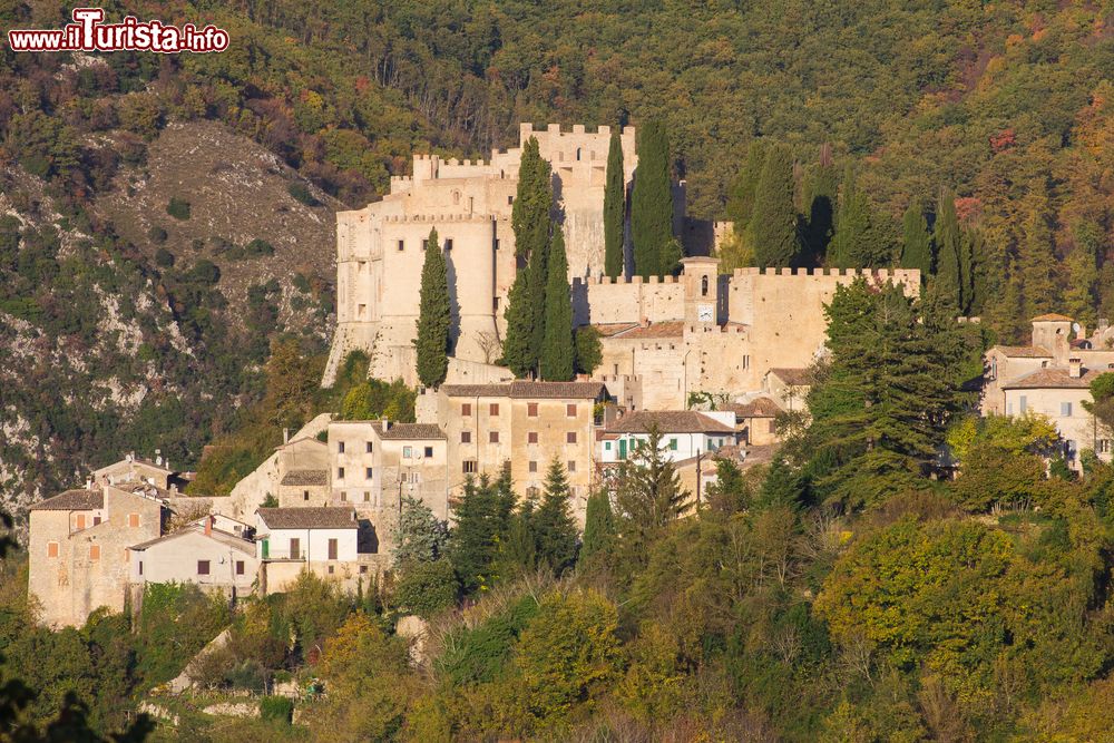 Immagine Il castello di Rocca Sinibalda nel Lazio