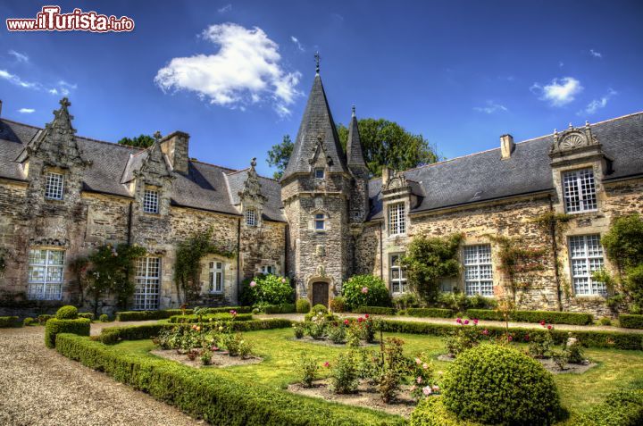 Immagine Il castello di Rochefort-en-Terre in Bretagna, Francia