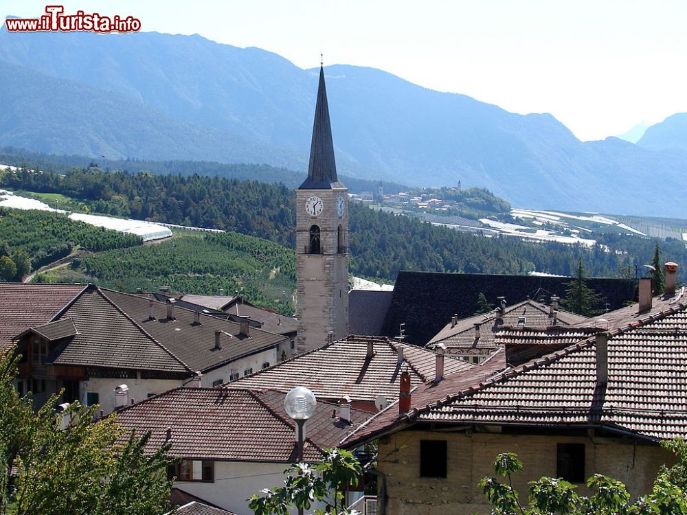 Immagine Il centro di Coredo, frazione di Predaia in Val di Non
