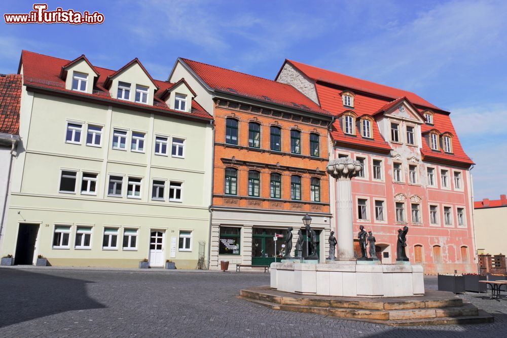 Immagine Il centro storico di Eisleben in Germania, dove è nato Martin Lutero