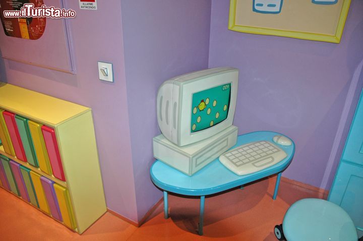 Immagine Il computer nello studio della mamma di Peppa Pig a Leolandia