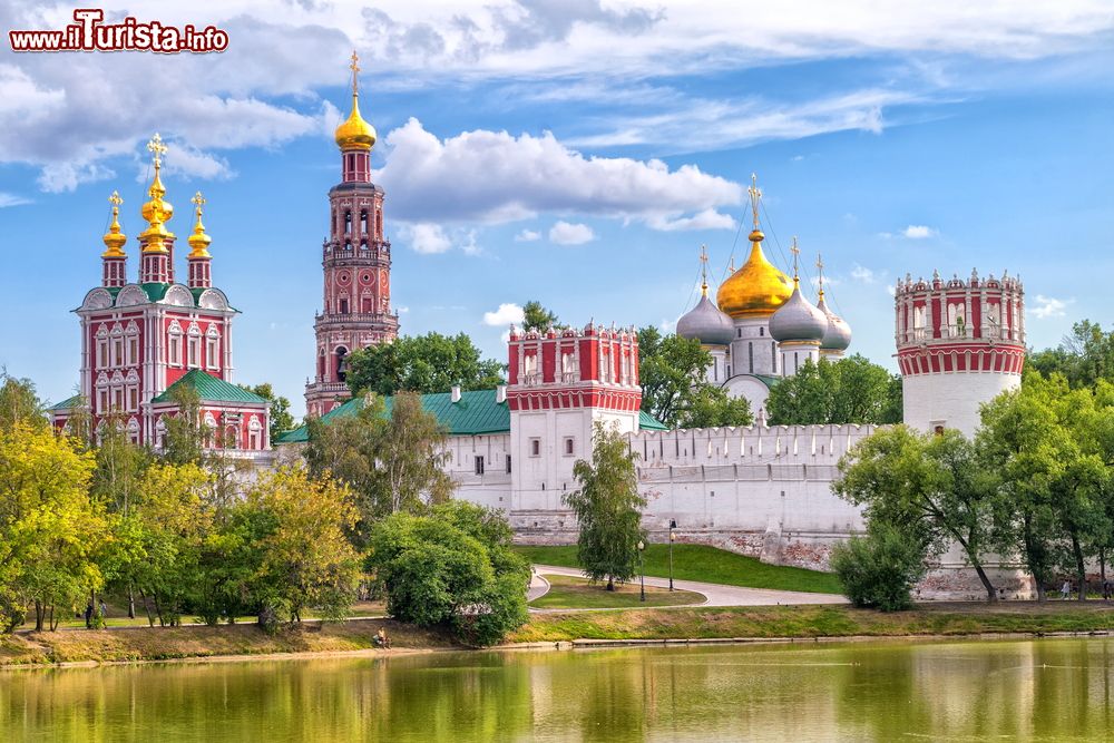 Immagine Il convento di Novodevichy in centro a Mosca, la capitale della Russia