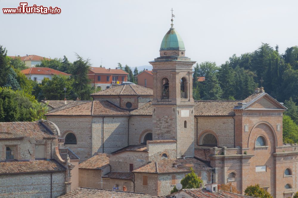 Immagine Il dettaglio del centro storico del borgo di Verucchio