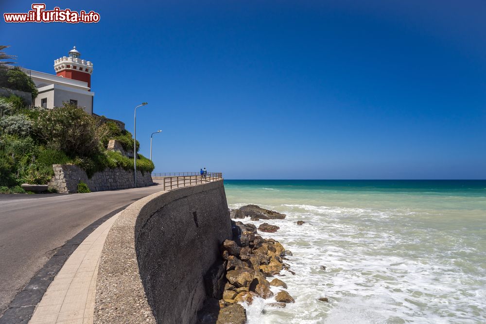 Immagine Il faro di Capo d'Orlando in Sicilia.