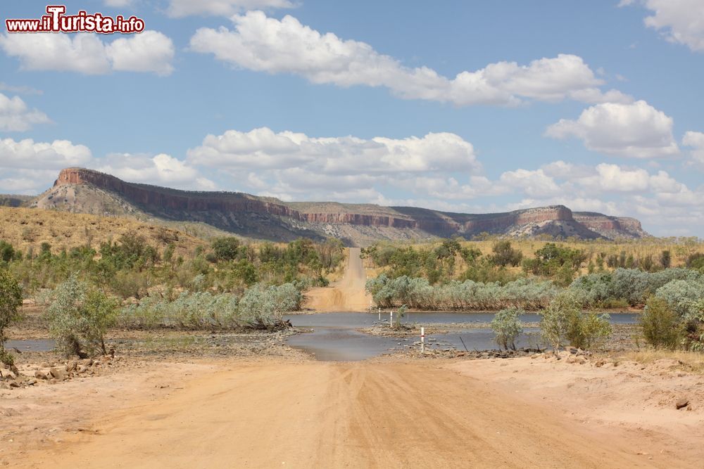 Immagine Il fiume Pentecoste sulla Gibb River Road nella regione di Kimberly, Western Australia.