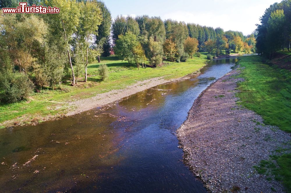Immagine Il fiume Sieve fotografato a Borgo San Lorenzo, Toscana