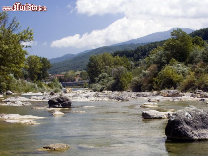 Immagine Il fiume Taro Appennino parmense