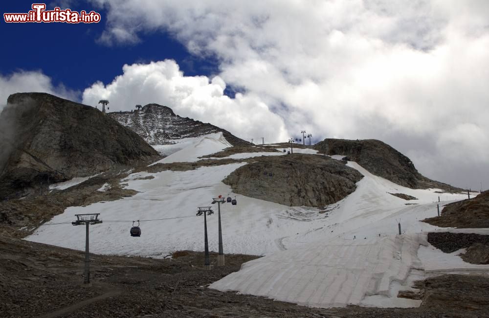 Immagine Il ghiacciaio di Hintertux in Austria offre piste da sci anche in estate, 365 giorni l'anno