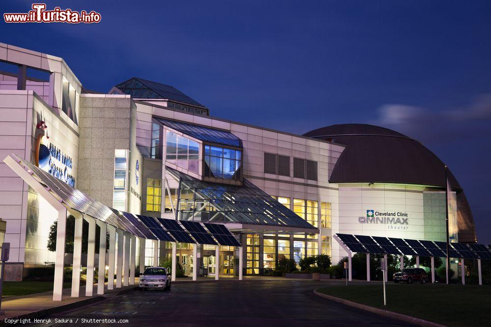 Immagine Il Great Lakes Science Center nel centro di Cleveland, Ohio, USA. Il museo venne aperto al pubblico nel 1996 - © Henryk Sadura / Shutterstock.com