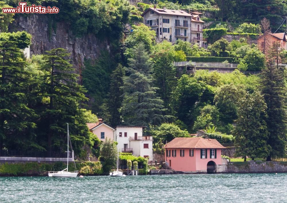 Immagine Il Lago di Como presso Pognana Lario, in Lombardia