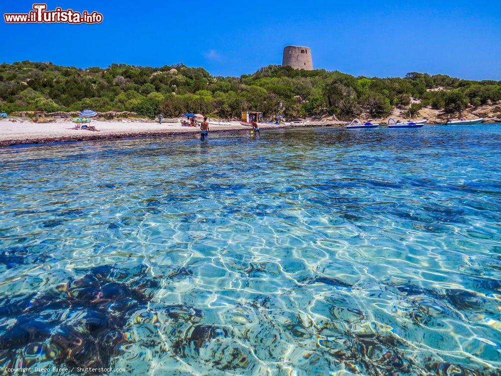 Immagine Il mare calmo e cristallino di Costa Rei nel sud della Sardegna - © Diego Fiore / Shutterstock.com