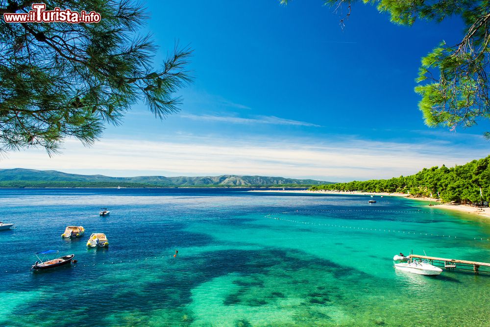 Immagine Il mare di Brac, una delle isole più belle della Croazia