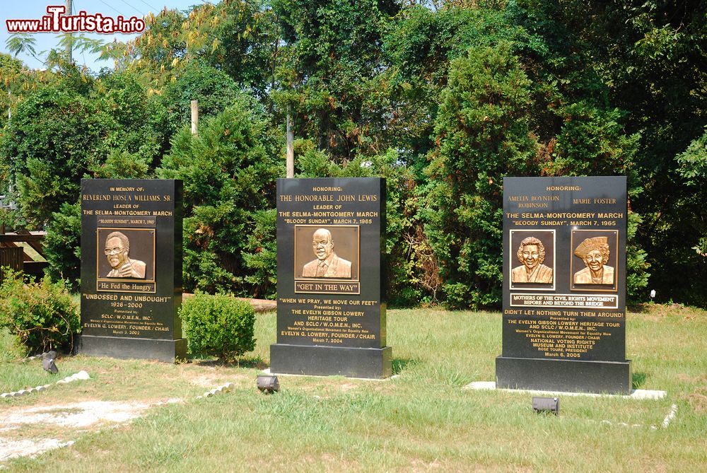 Immagine Il memoriale di Selma che ricorda le vittime della marcia verso Montgomery (Alabama).