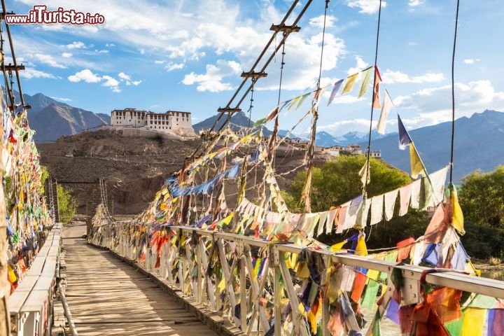 Immagine Il monastero di Hemis in Ladakh, nel nord dell'India, nello stato di Jammu e Kashmir. Quasi nascosto in mezzo ai monti, lo si raggiune dopo una salita; è il più grande del Ladakh - © AsiaTravel / Shutterstock.com
