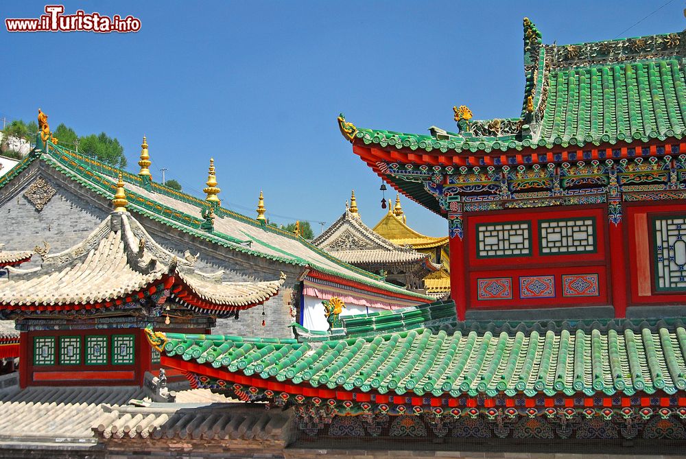 Immagine Il Monastero di Ta'er  Kumbum nel Xining in Cina
