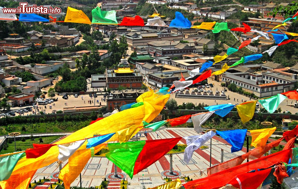 Immagine Il Monastero Ta'er di Kumbum, provincia di Xining, in Cina