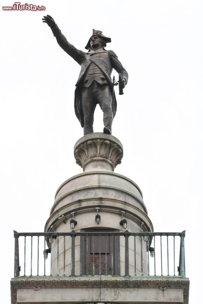 Immagine Il monumento alla battaglia di Trenton, New Jersey (USA): si svolse il 26 dicembre 1776 durante la guerra di indipendenza americana.