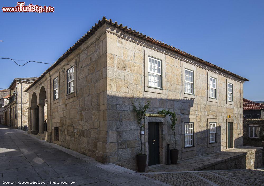 Immagine Il museo del Solar do Alvarinho, il vino verde di Melgaco (Portogallo): qui potrete degustare le varietà di questo vino unico al mondo. E' leggermente frizzante grazie a una piccola quantità di anidride carbonica aggiunta appena prima di metterlo in bottiglia - © GeorgeVieiraSilva / Shutterstock.com