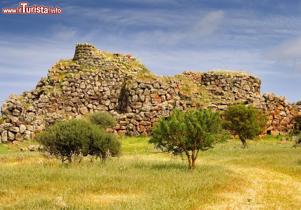 Immagine Il Nuraghe Arrubiu ad Orroli in Sardegna