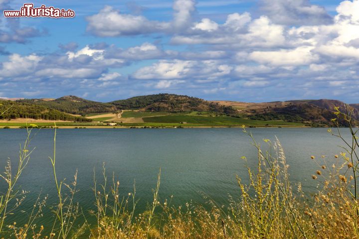 Immagine Il paesaggio di Sambuca di Sicilia e il lago Arancio