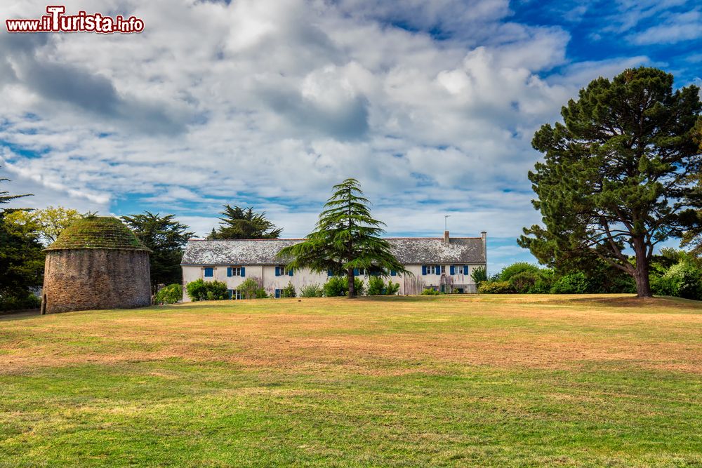 Immagine Il paesaggio nei ressi di Castel Suscinio a Sarzeau in Bretagna, nord-ovest della Francia