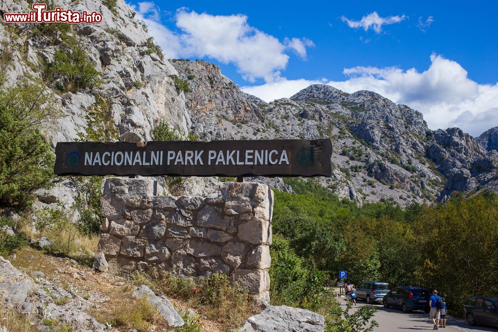 Immagine Il Paklenica National Park in Croazia, famoso per le arrampicate