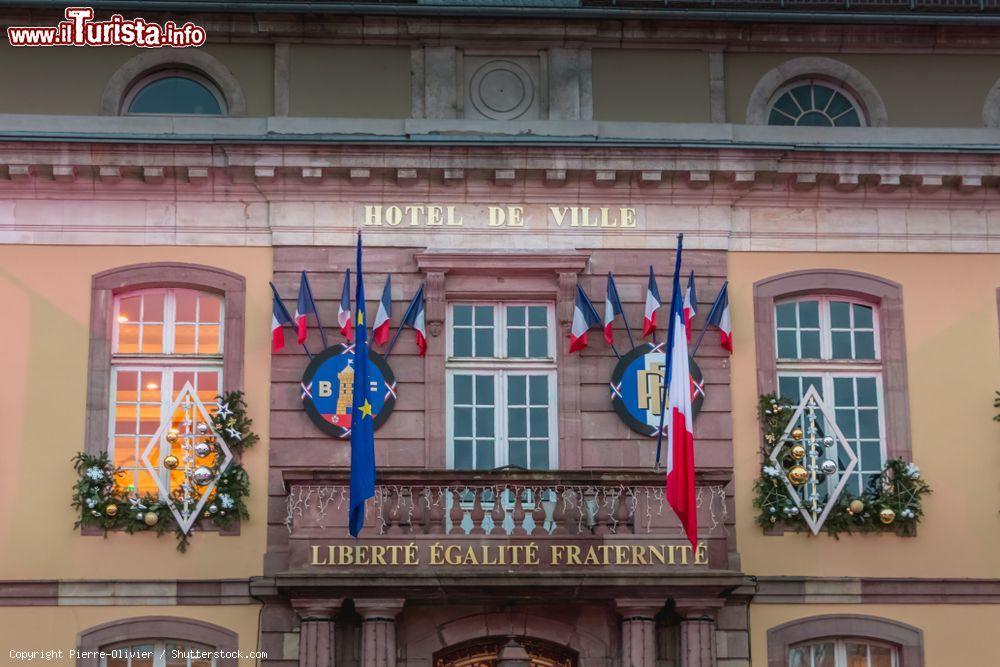 Immagine Il Palazzo Municipale in Piazza d'Armi nel centro di Belfort, Francia - © Pierre-Olivier / Shutterstock.com