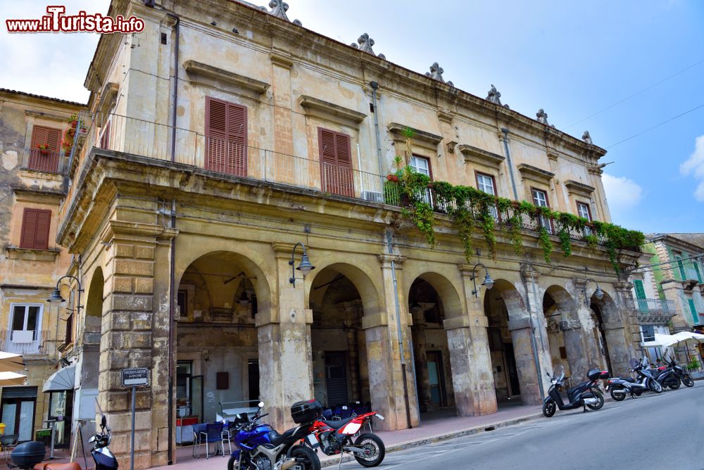 Immagine Il Palazzo Salemi in centro a Modica, Sicilia