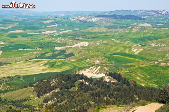 Immagine Il panorama primaverile dal borgo di Montescaglioso in Basilicata - © Mi.Ti. / Shutterstock.com