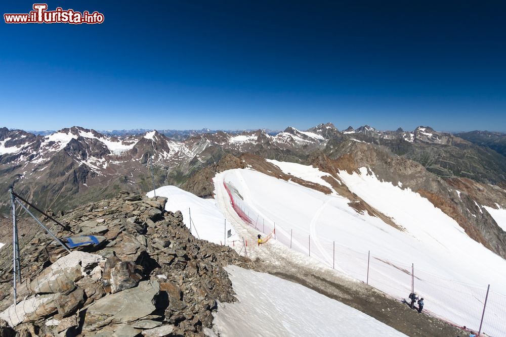 Immagine Il panorama dall'Hinterer Brunnenkogel (3438m) nelle alpi Austriache