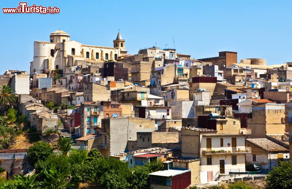 Immagine Il panorama del borgo di Francofonte in Sicilia