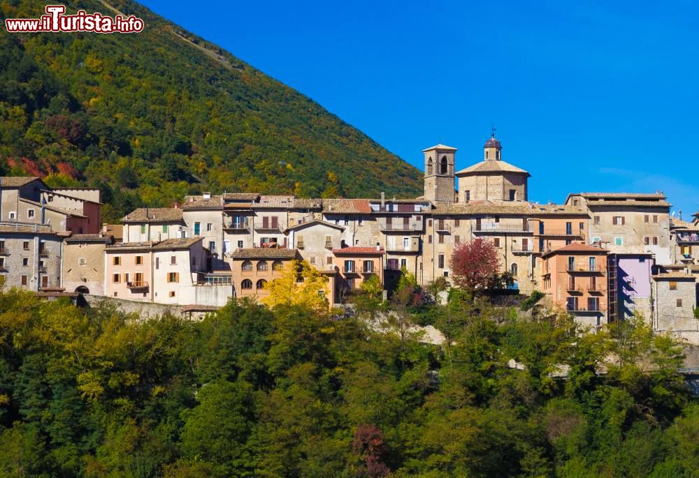 Immagine Il panorama del borgo di Leonessa in provincia di Rieti