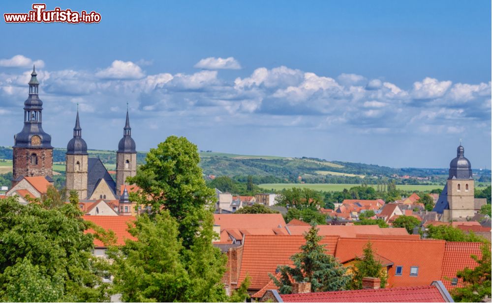 Immagine Il panorama del borgo UNESCO di Eisleben in Germania
