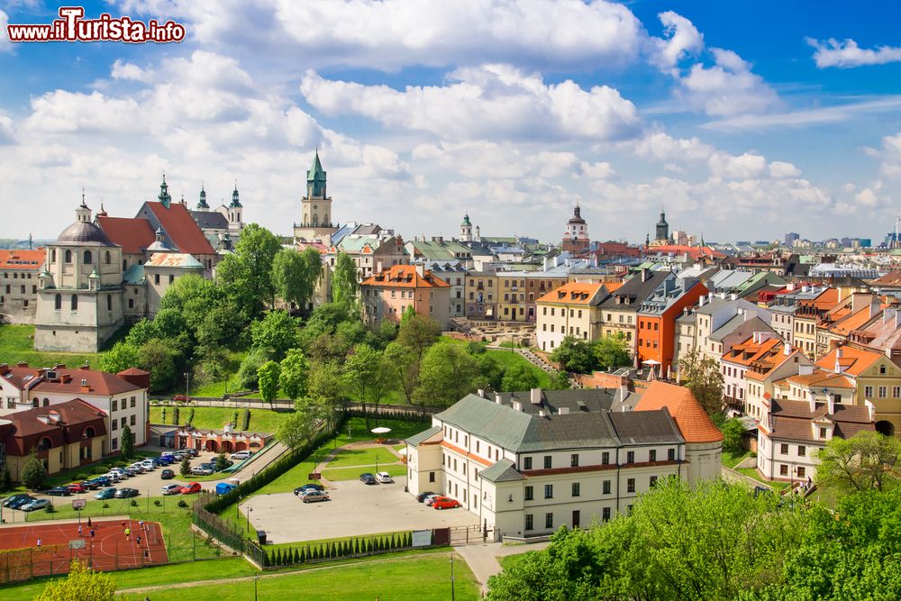 Immagine Il Panorama della città di Lublino in estate, siamo in Polonia