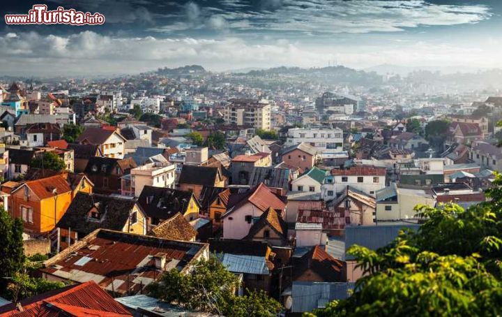 Immagine Il panorama sulla cittài Antananarivo, la capitale del Madagascar.