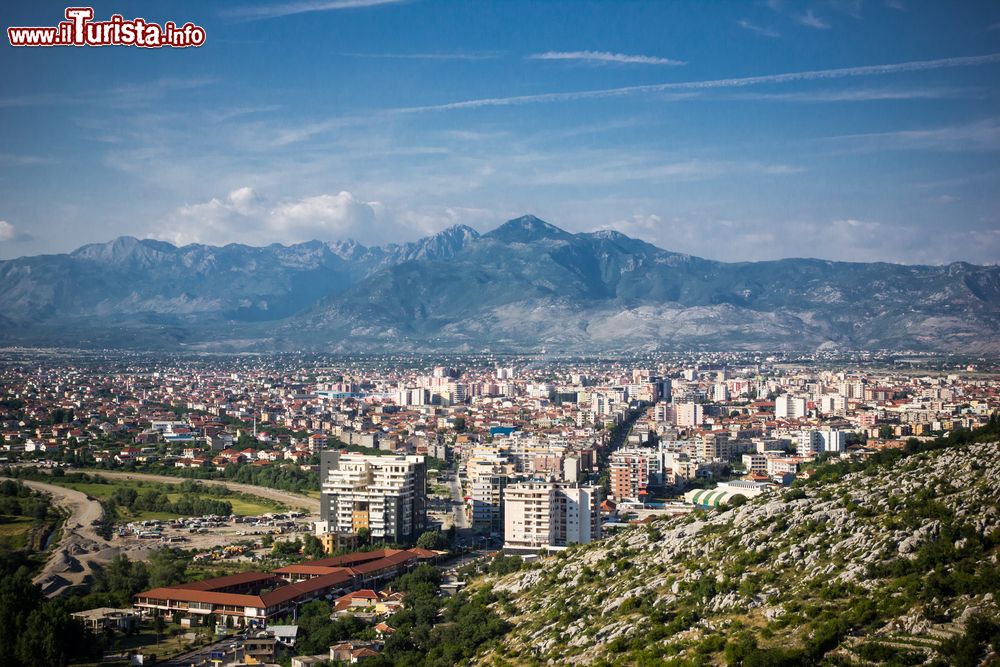 Immagine Il panorama di Scutari fotografato dalla fortezza sulla collina