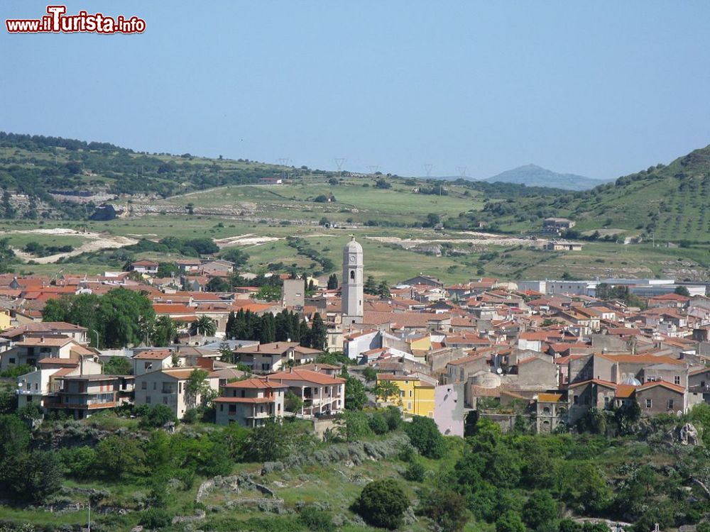 Immagine Il panorama di Thiesi, cittadina della Sardegna