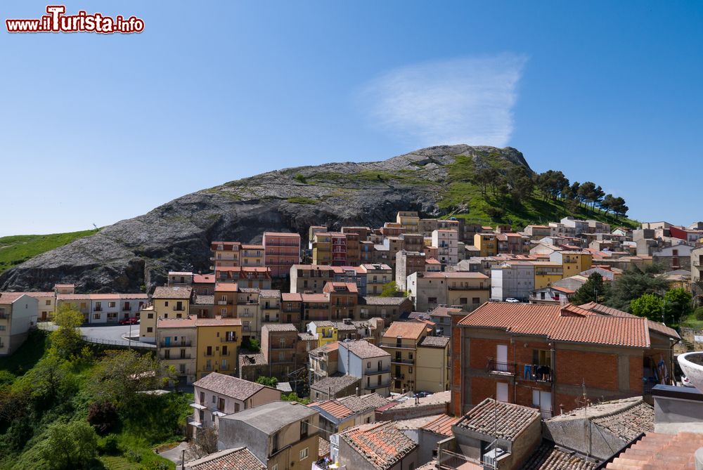 Immagine Il panorama di Troina sui Monti Nebrodi in Sicilia