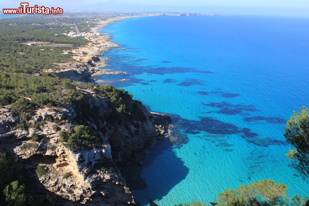 Immagine Il panorama spettacolare da La Mola a Formentera, Isole Baleari.