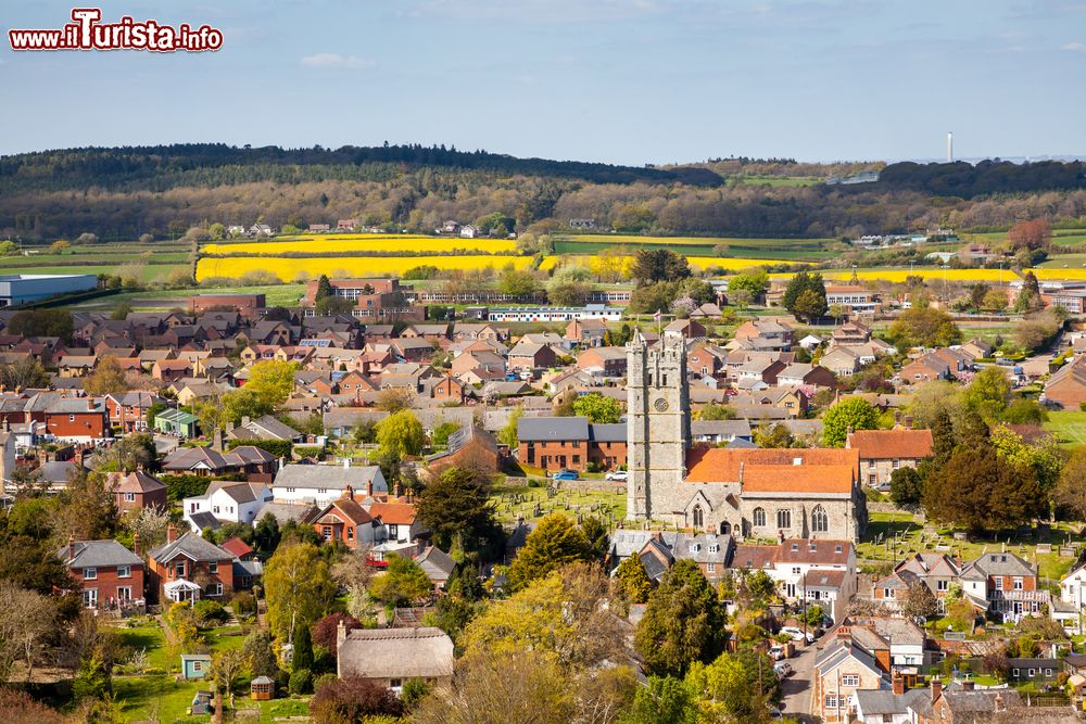 Immagine Il pittoresco villaggio di Carisbrooke in Inghilterra => Isola di Wight