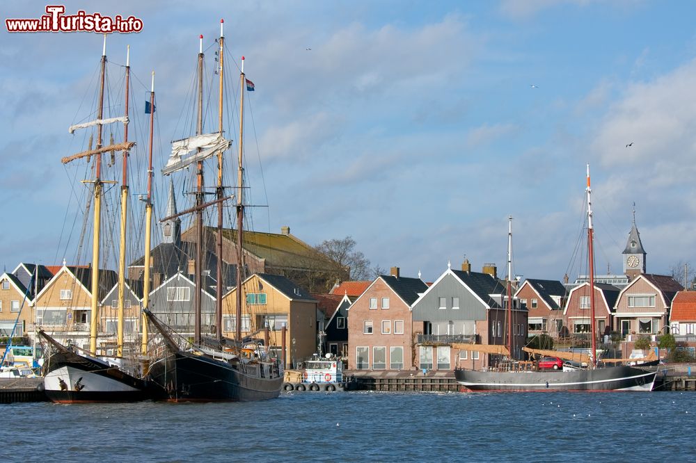 Immagine Il pittoresco villaggio di Urk in Olanda, regione di Flevoland