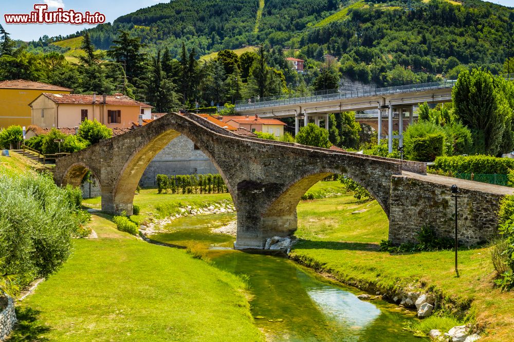 Immagine Il Ponte San Donato di Modigliana sul Torrente Tramazzo, in Emilia-Romagna