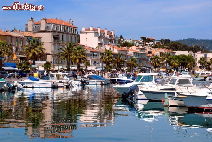 Immagine Il porto di Bandol, Francia. Situato nella regione della Provenza-Alpi-Costa Azzurra, questo grazioso villaggio del dipartimento del Varo si affaccia sull'omonimo golfo e dispone di un bel porto turistico - © Christian Musat / Shutterstock.com