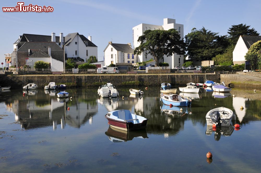 Immagine Il porto di Carnac in Bretagna, nel nord ovest della Francia.