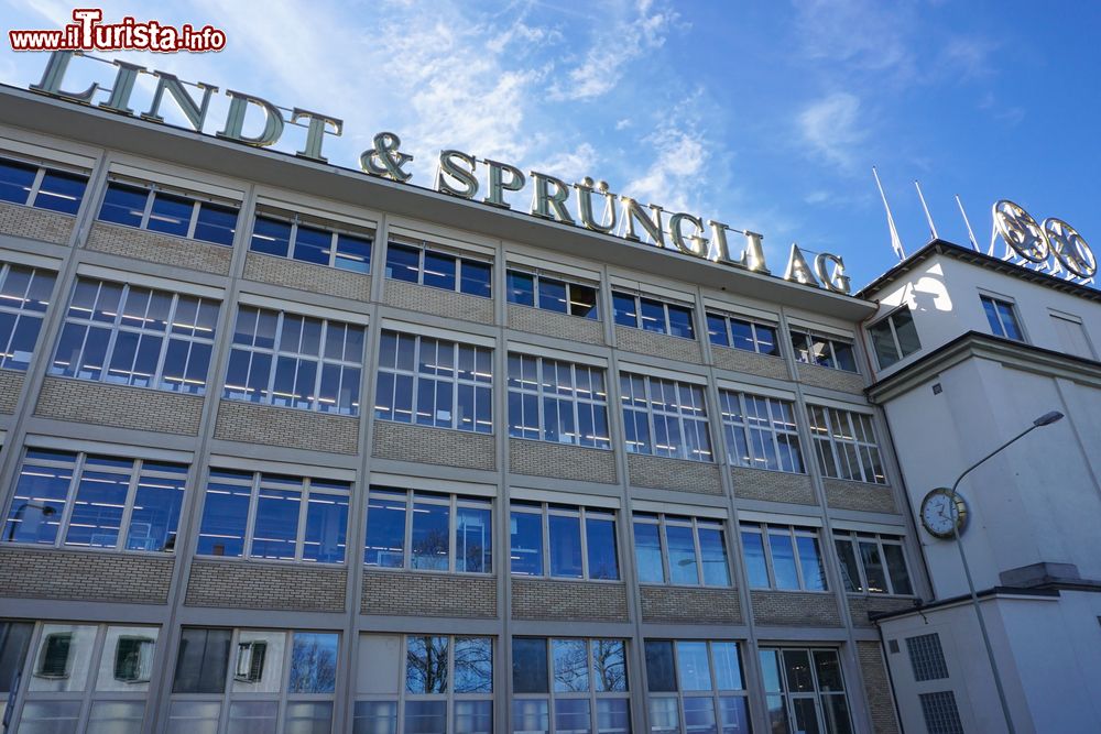 Immagine Il quartier generale della Lindt & Sprüngli a Kilchberg nel Canton Zurigo in Svizzera
