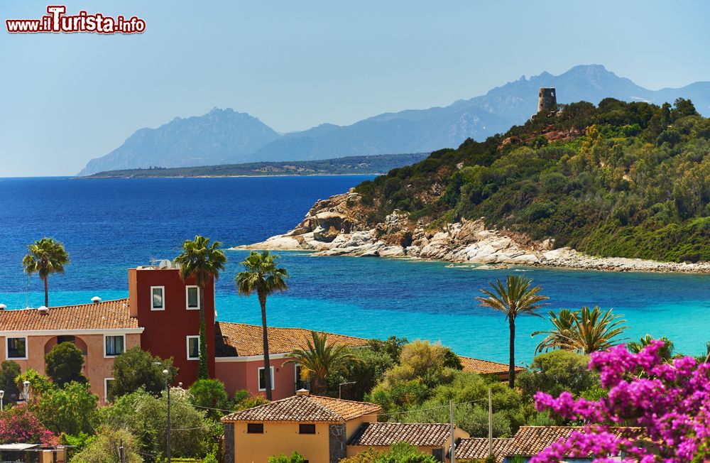 Immagine Il resort turistico di Arbatax sul mare della costa est della Sardegna