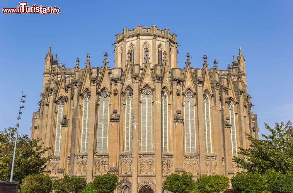 Immagine Il retro della cattedrale di Vitoria Gasteiz, Spagna.